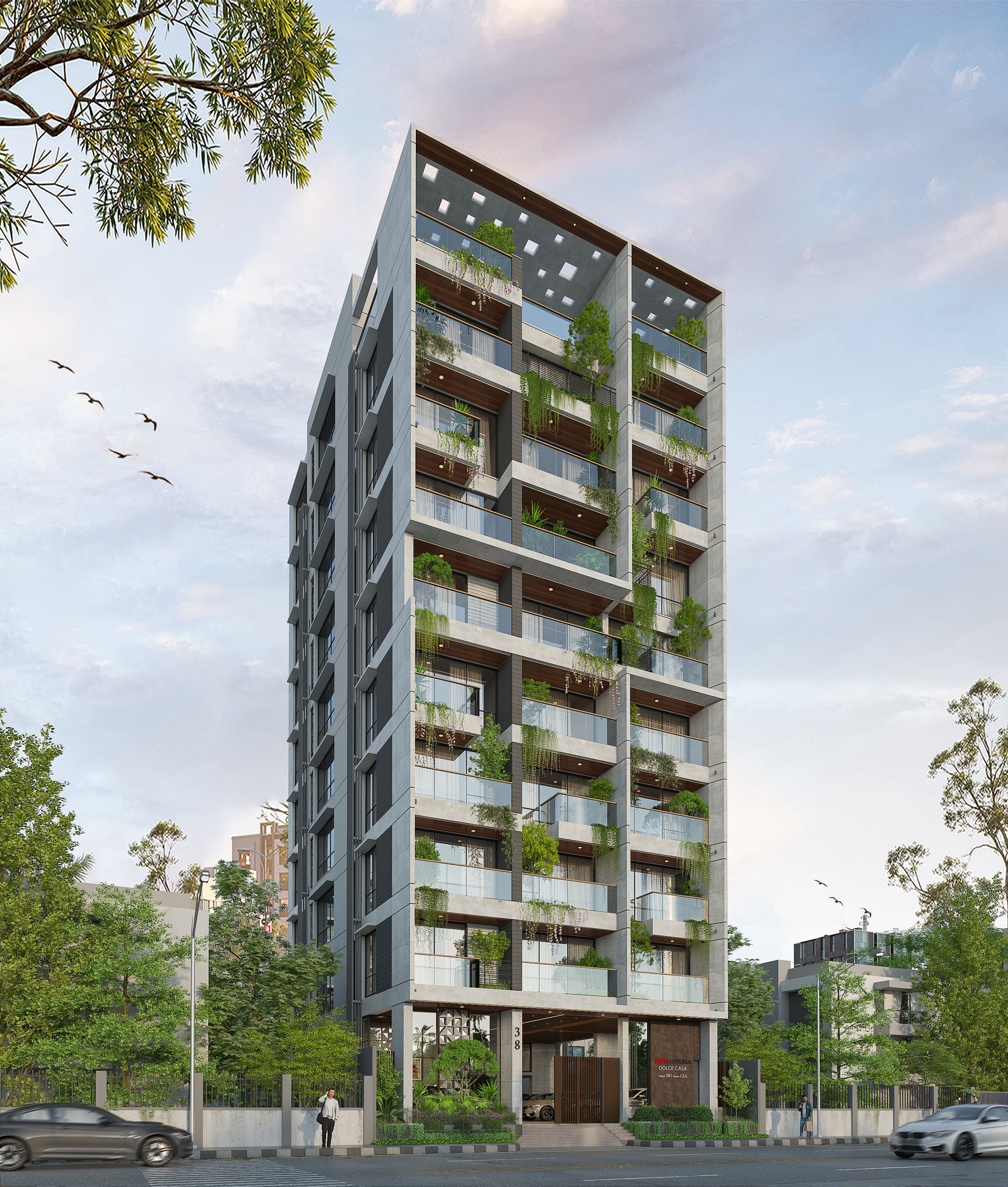 Sam Luxuria Holdings exterior